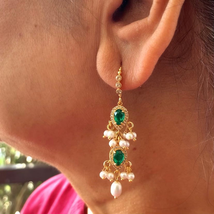 Royal Green Danglers