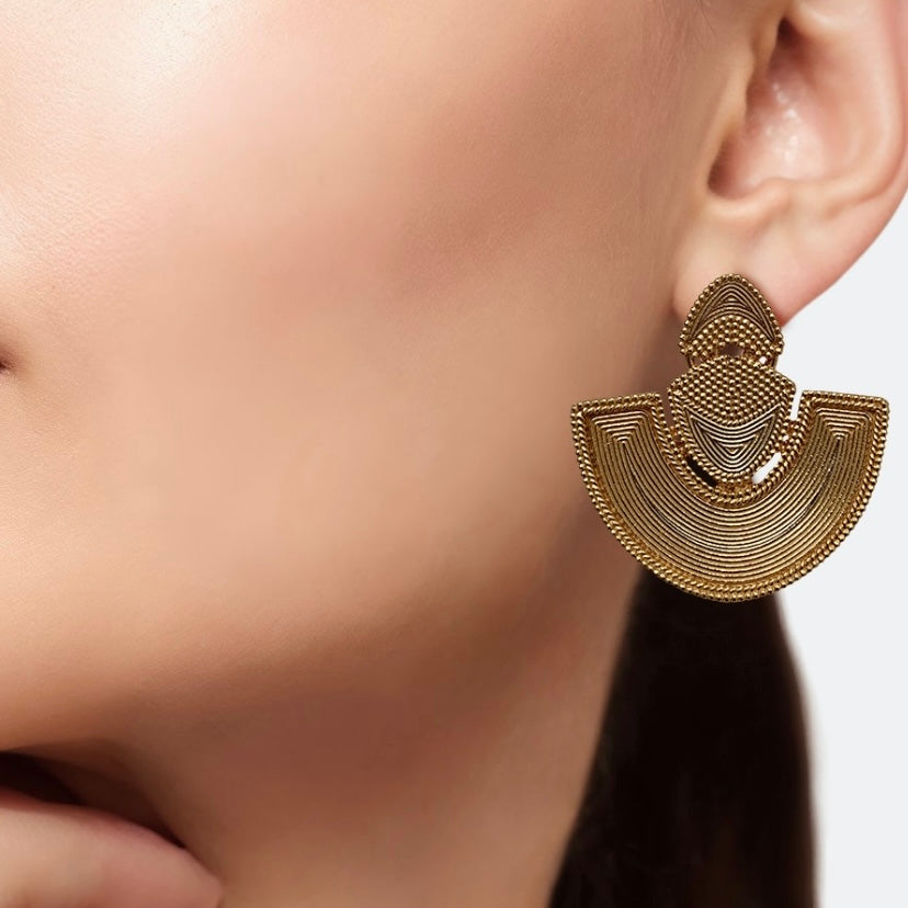 Tribal U Earrings