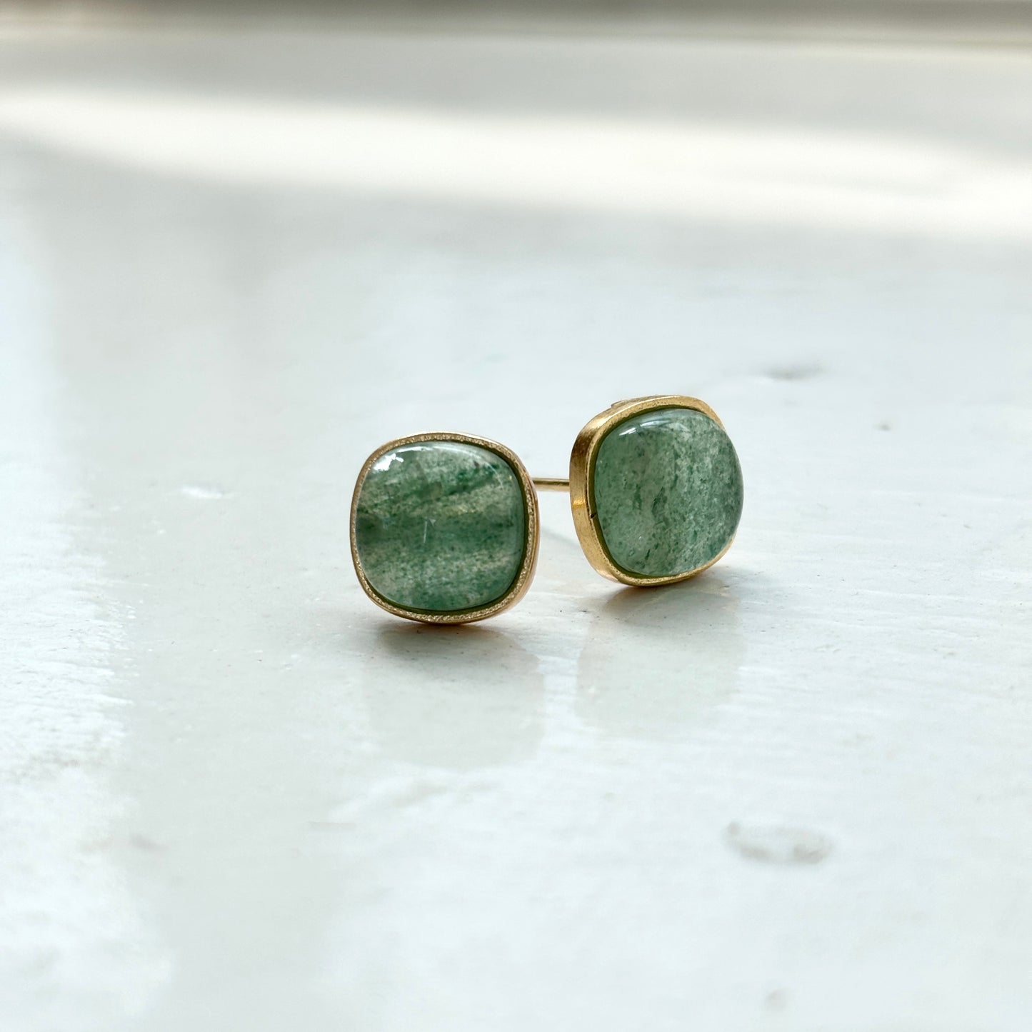 Jade Studs