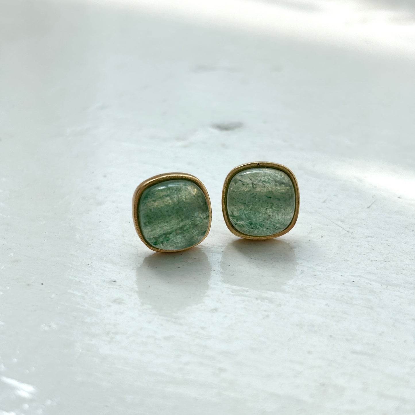 Jade Studs