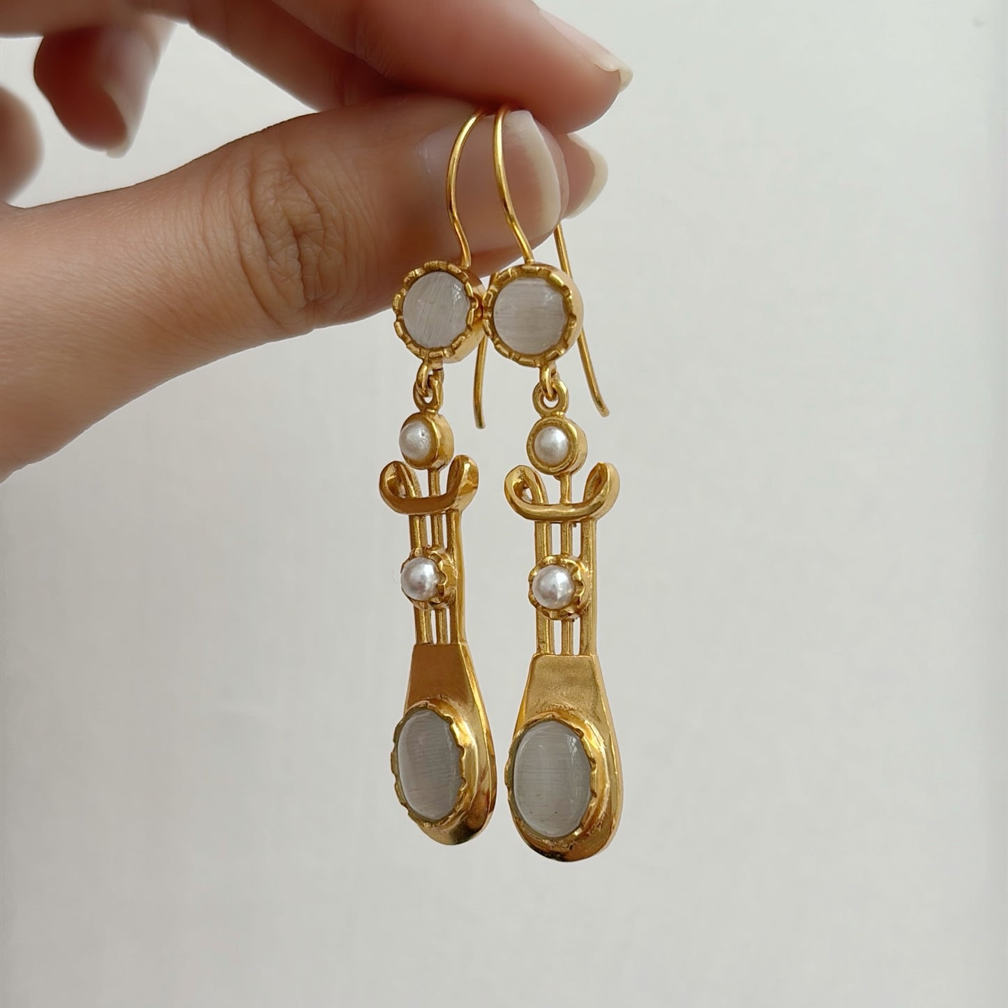 Double Drop Earrings