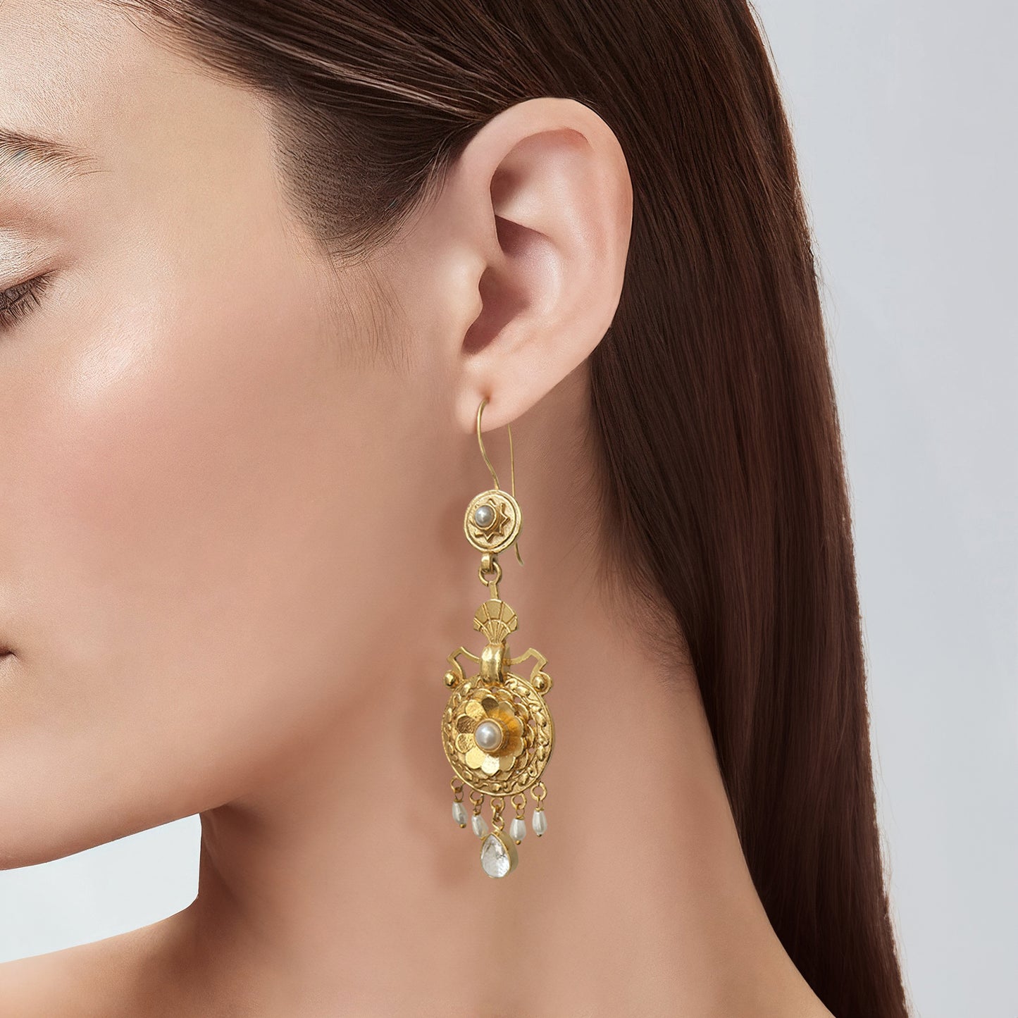 Suryakamal Earrings