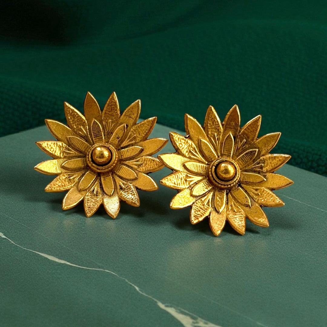 Golden Blossom Studs
