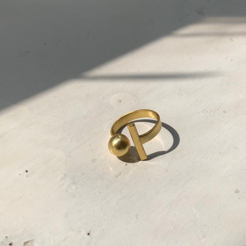 Ball & Bar Ring