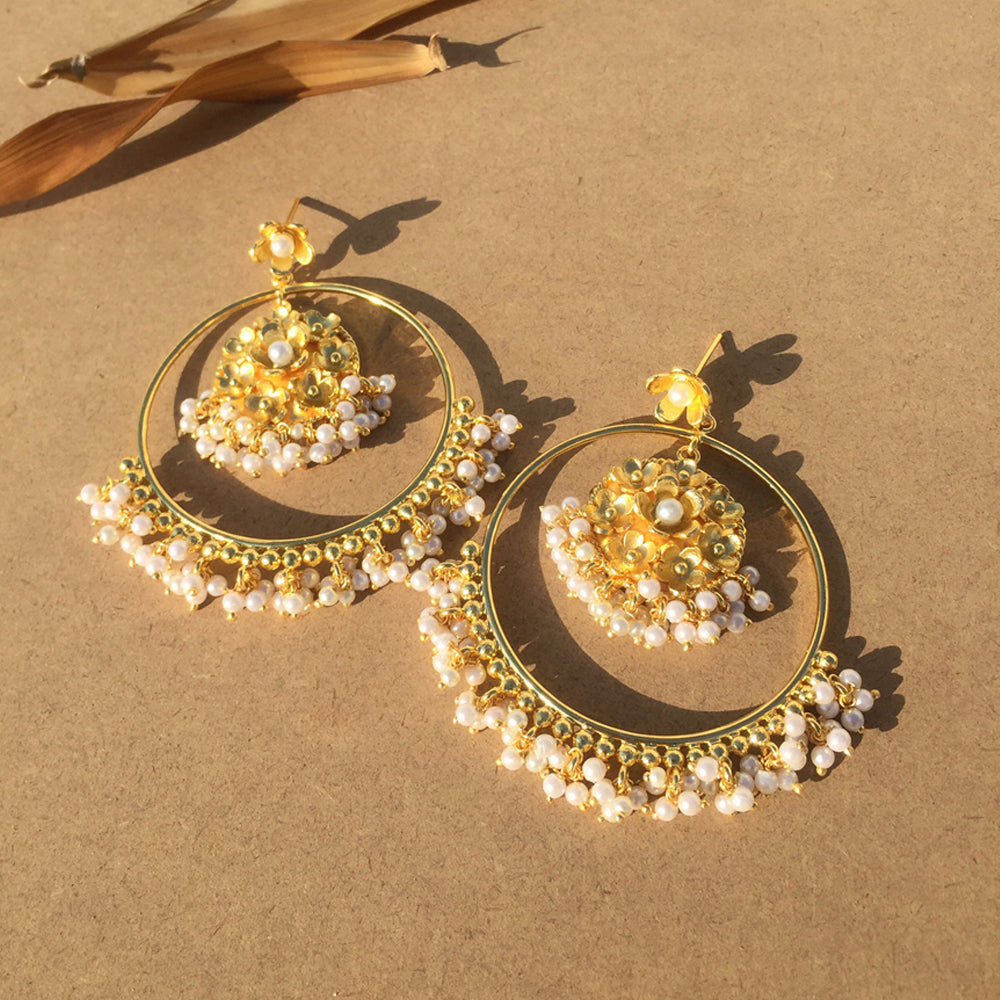 Pearl Cluster Chandbaali