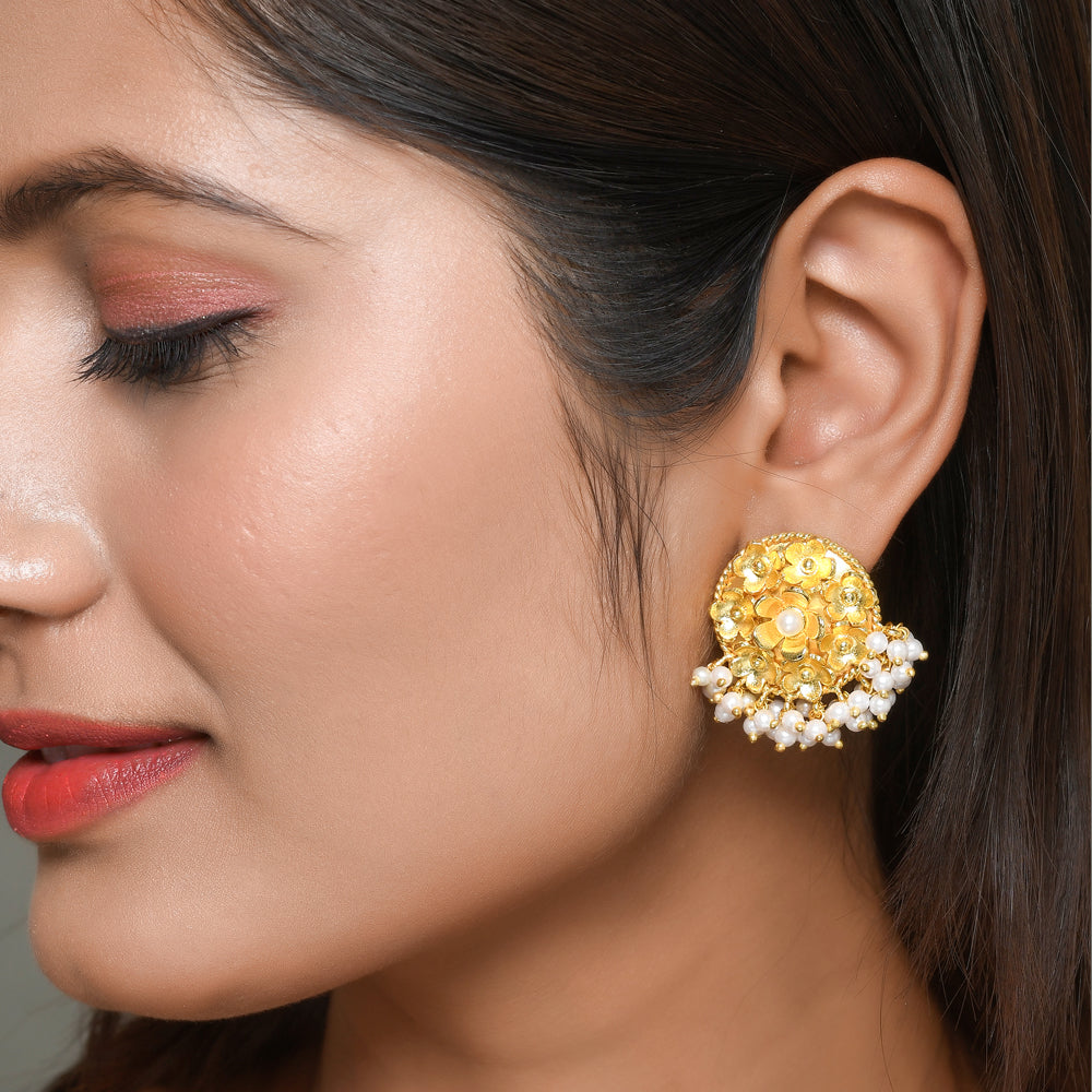 Pearl Cluster Studs