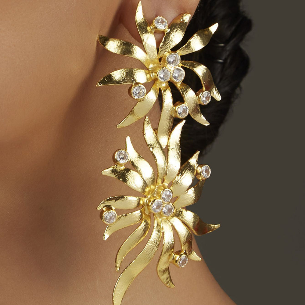 Statement CZ Earrings
