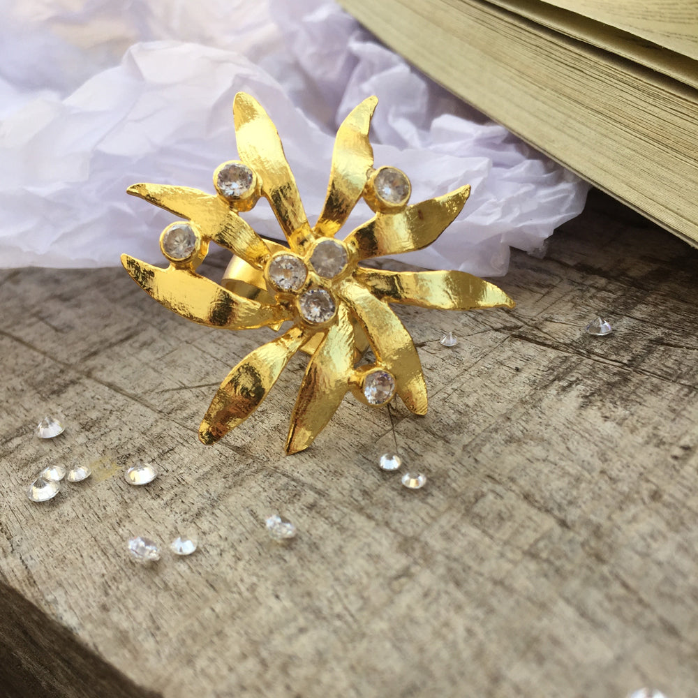 Statement CZ Ring
