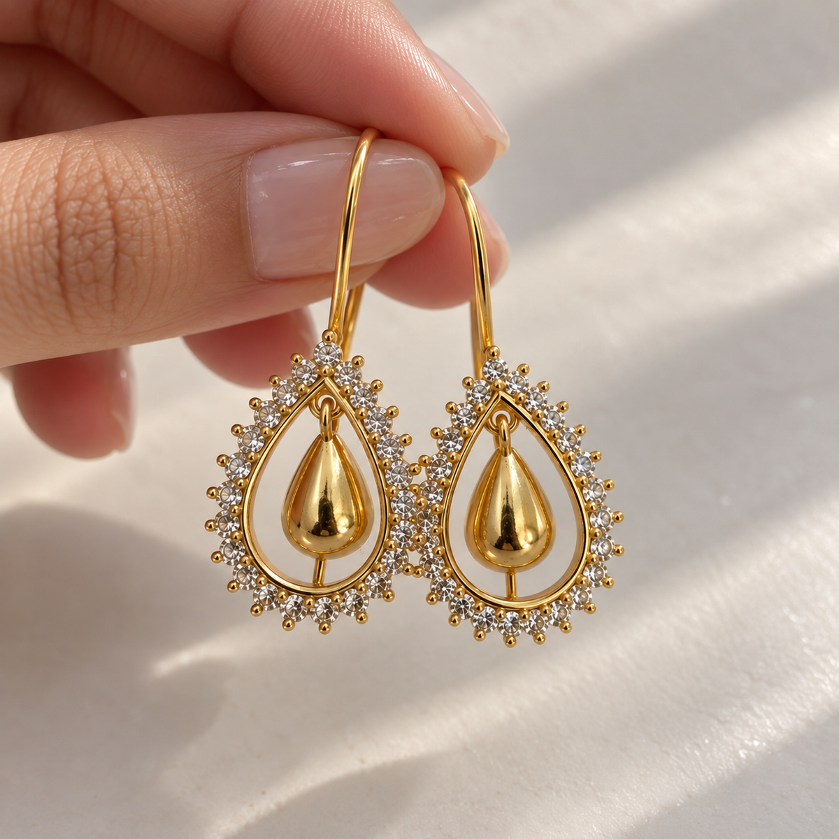 Bling Drop Earrings