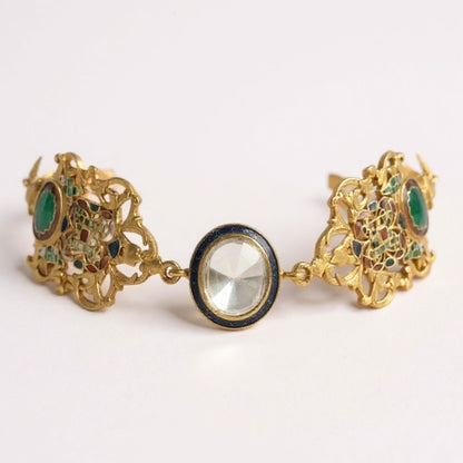 Polki & Enamel Choker