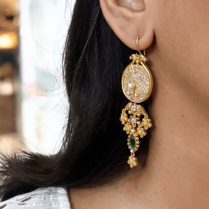 Statement Morpankh Earrings