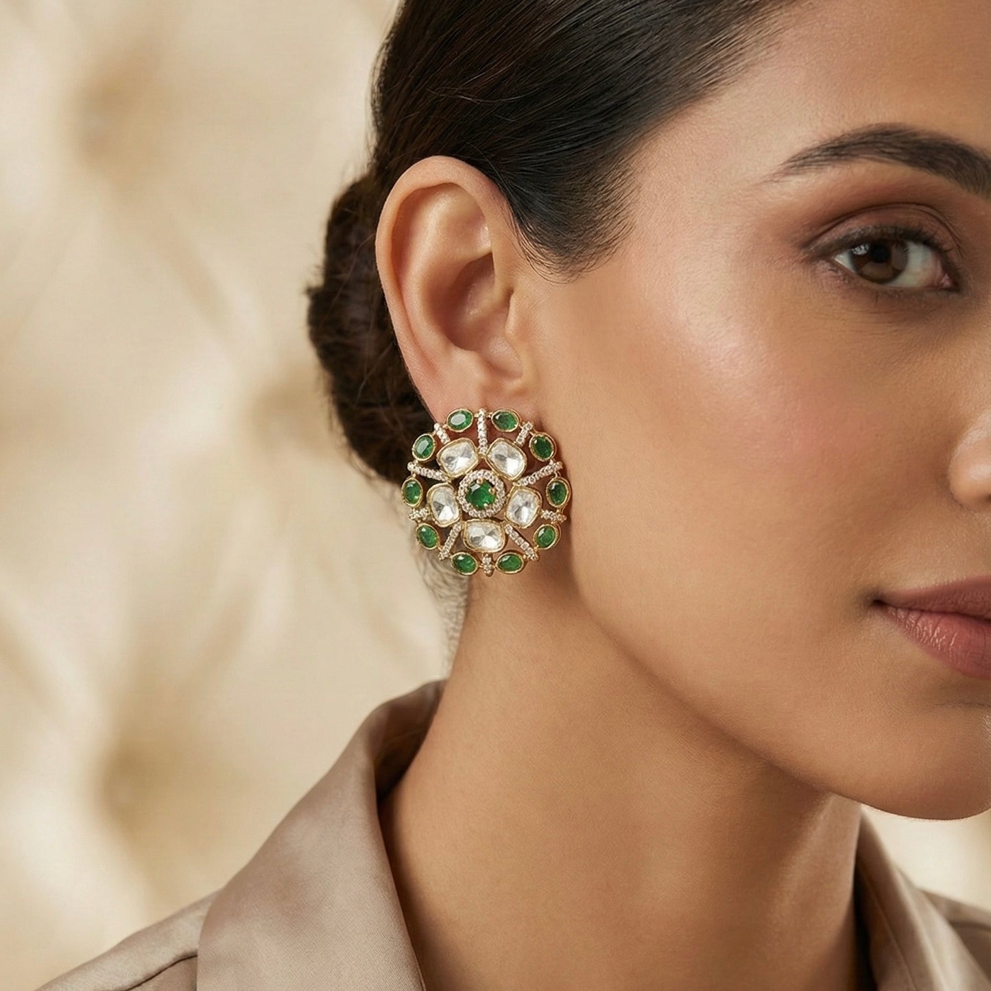 Emerald Royale Studs