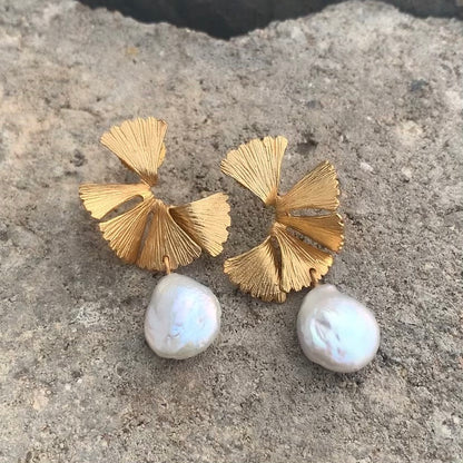 Multi Flower Baroque Earrings