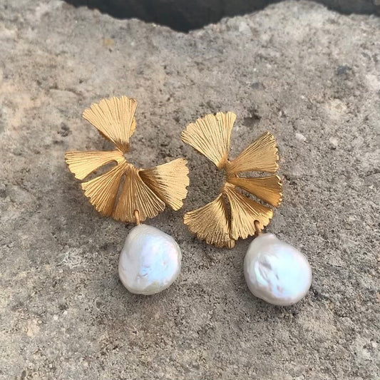 Multi Flower Baroque Earrings
