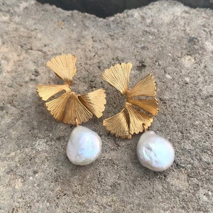 Multi Flower Baroque Earrings