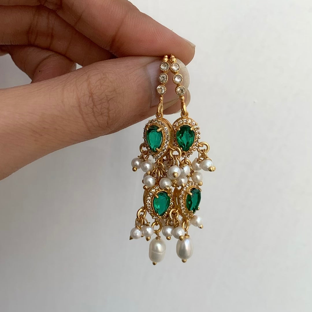 Royal Green Danglers