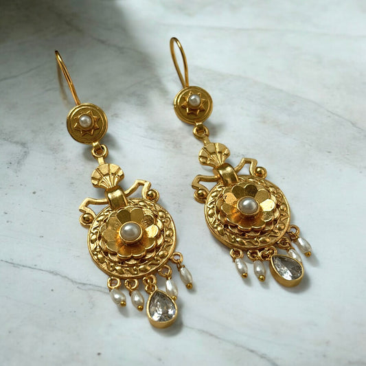 Suryakamal Earrings