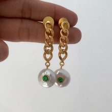 Load image into Gallery viewer, Chain Drop Earrings