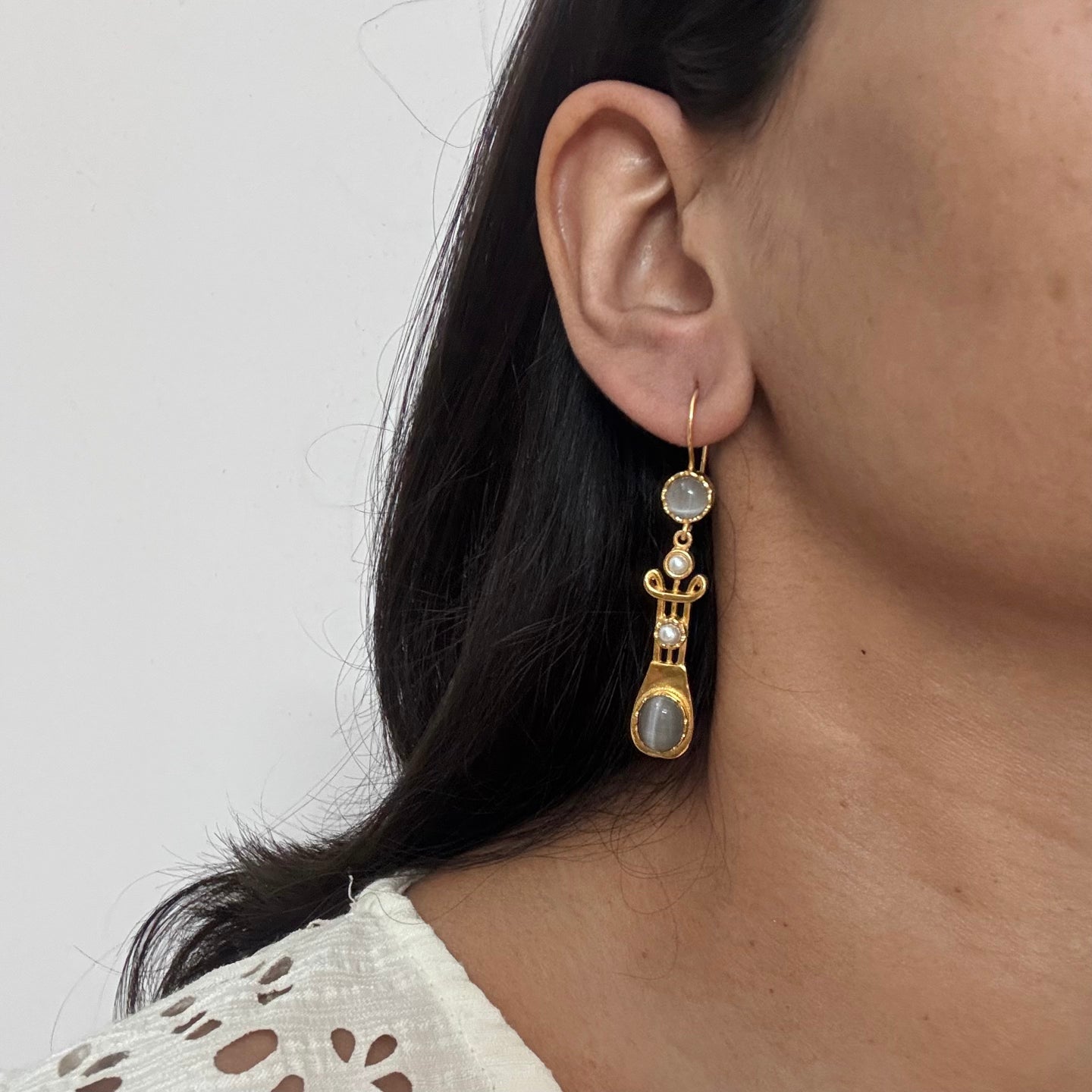 Double Drop Earrings