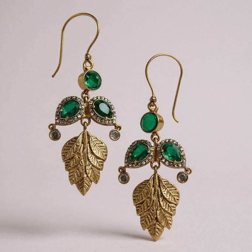 Mystic Leafdrop Earrings