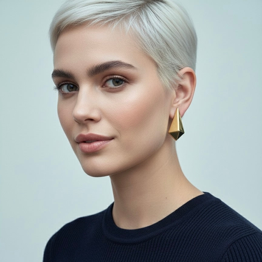 Pyramid Earrings