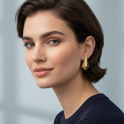 Pyramid Earrings