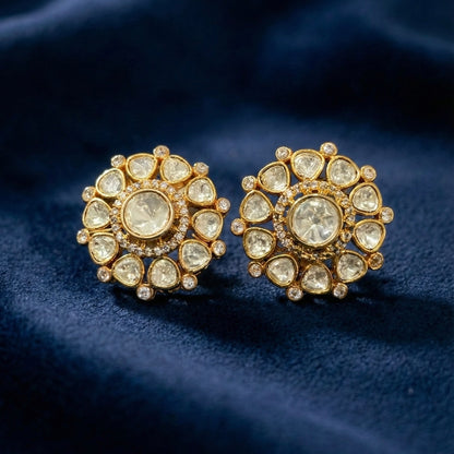 Kundan Bloom Studs