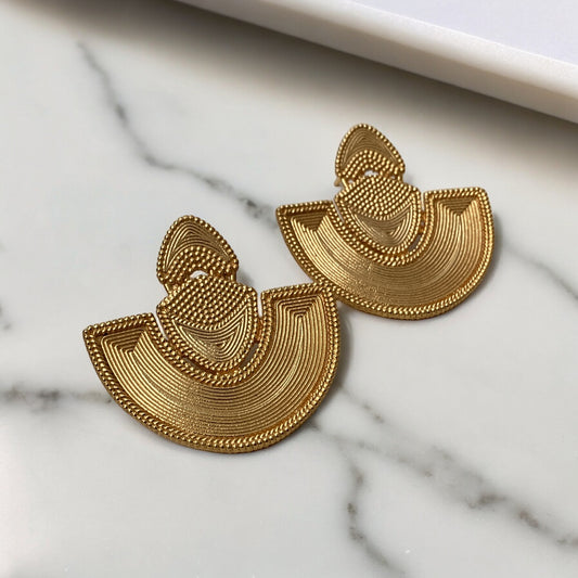 Tribal U Earrings