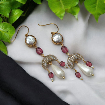 Modern Maharani Tourmaline Danglers