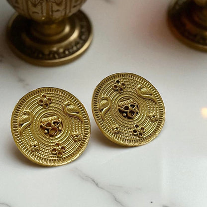 Parrot Coin Studs