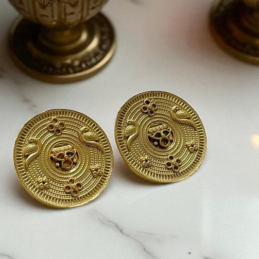 Parrot Coin Studs