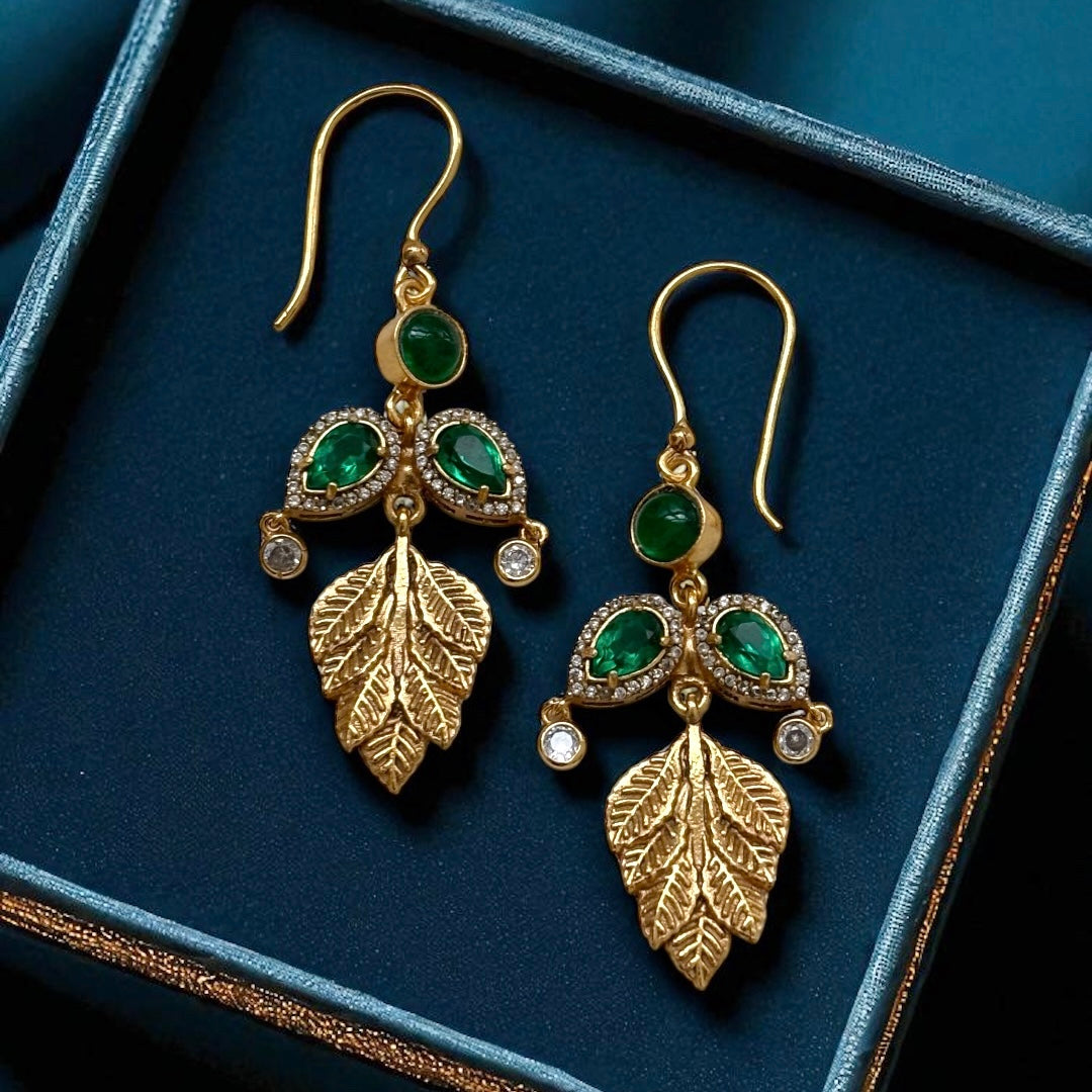 Mystic Leafdrop Earrings