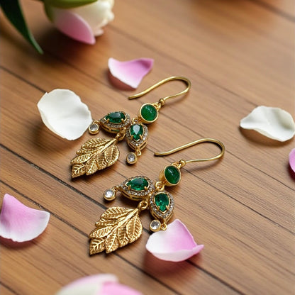 Mystic Leafdrop Earrings