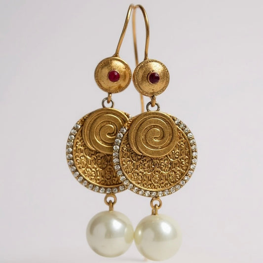 Rani Pearl Drop Earrings
