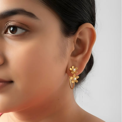 Two Flower Hoops