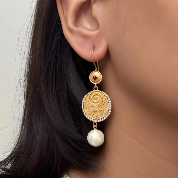 Rani Pearl Drop Earrings