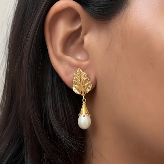 Aurora Leaves Earrings