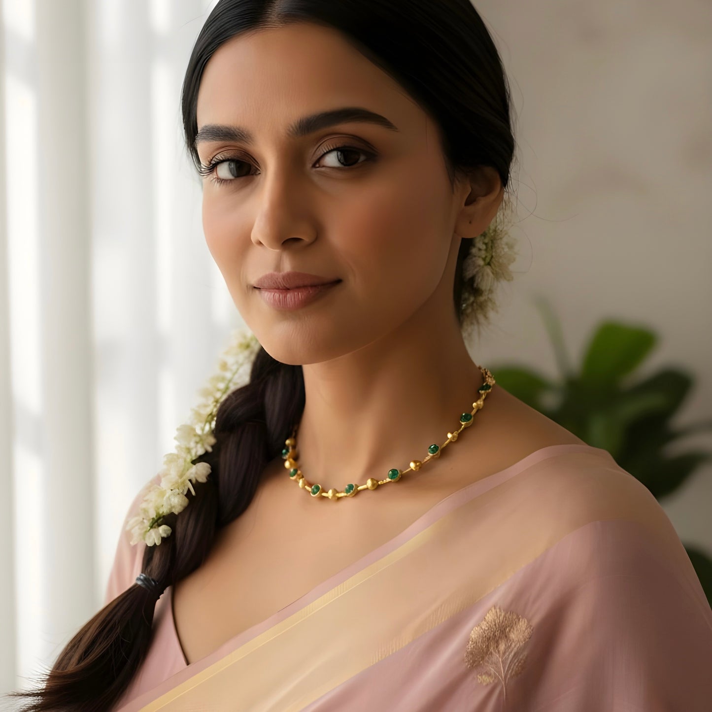 Emerald Gleam Choker