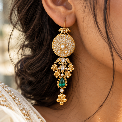 Statement Morpankh Earrings