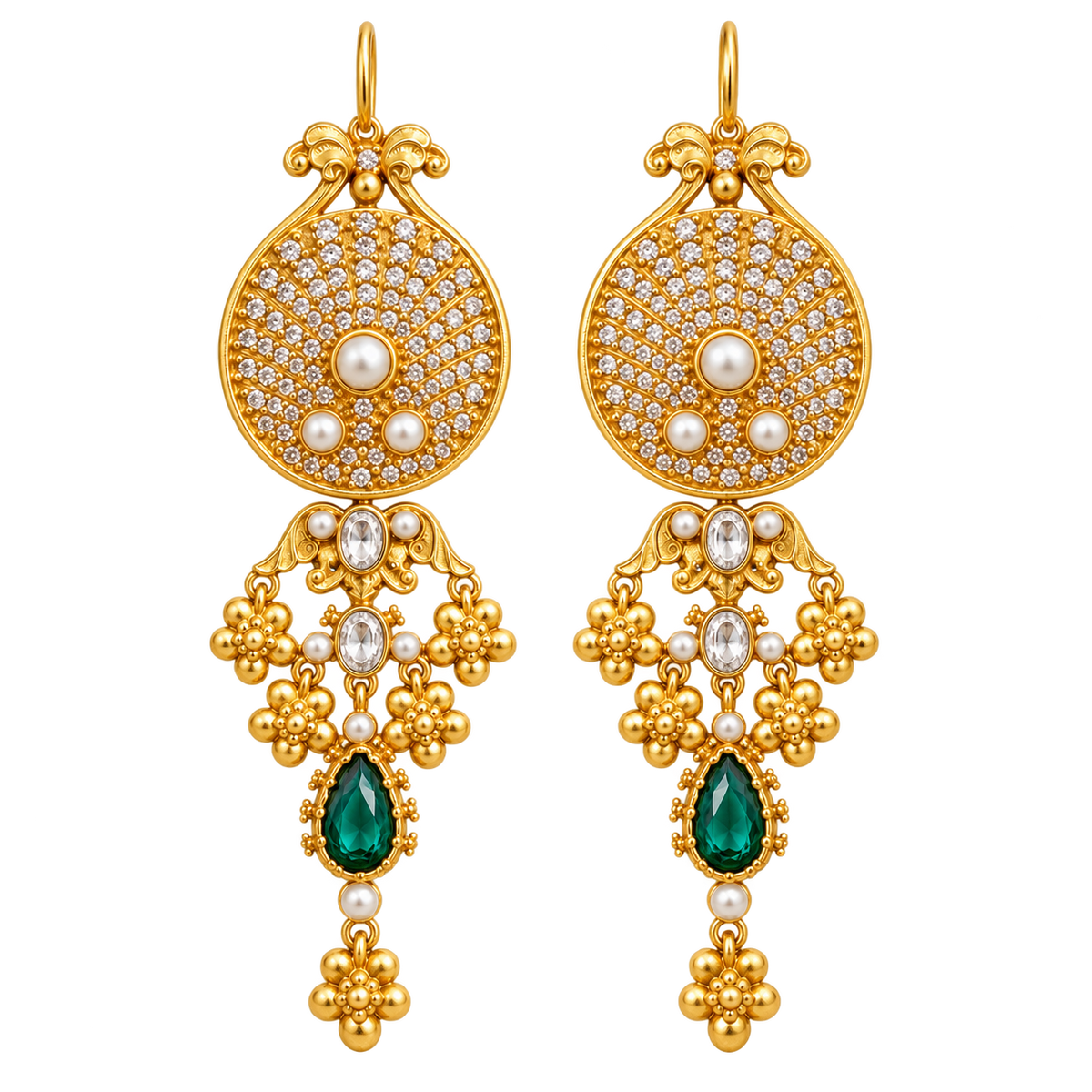 Statement Morpankh Earrings