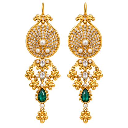 Statement Morpankh Earrings