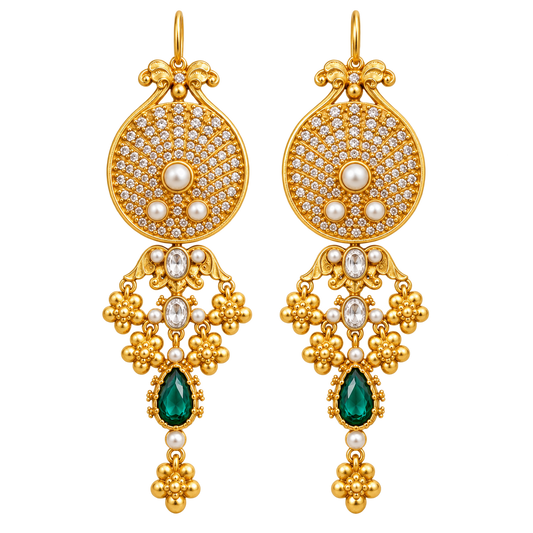 Statement Morpankh Earrings