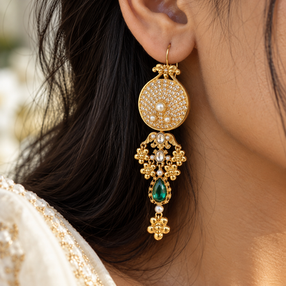 Statement Morpankh Earrings