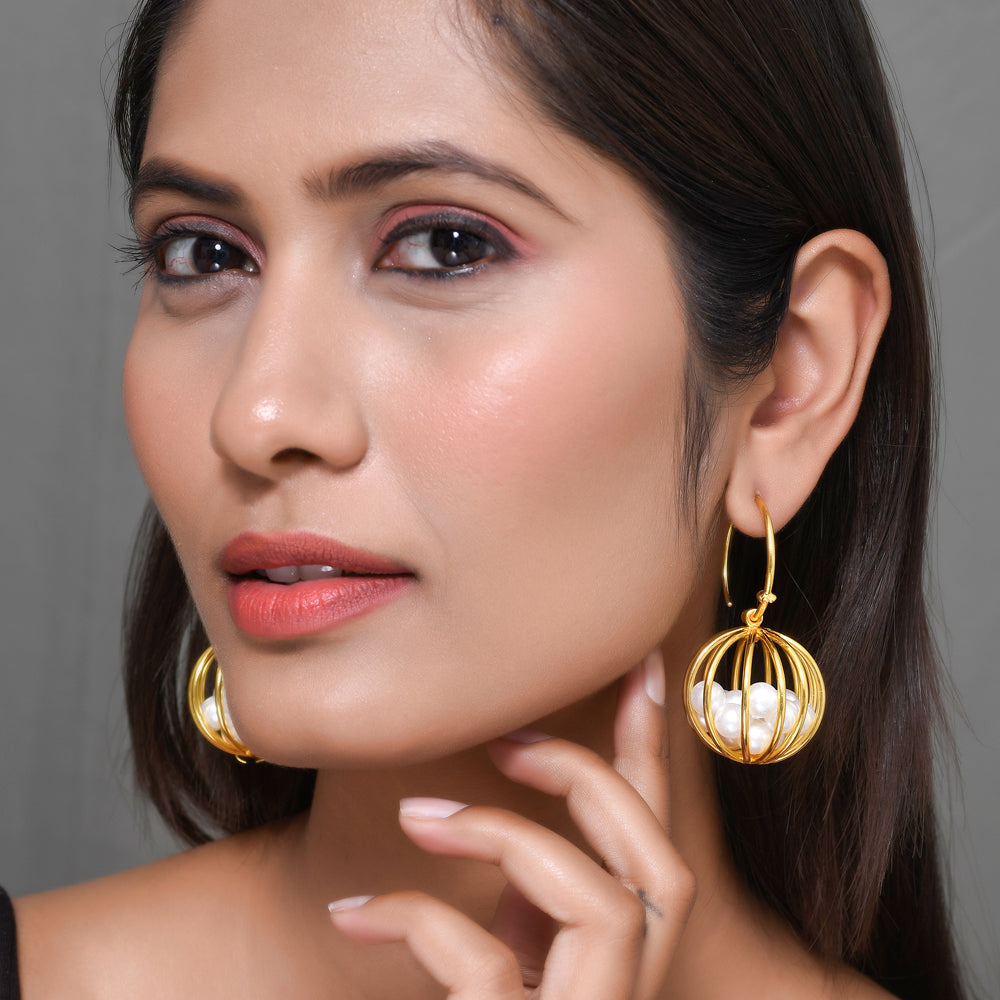 Hoop earrings sales online shopping