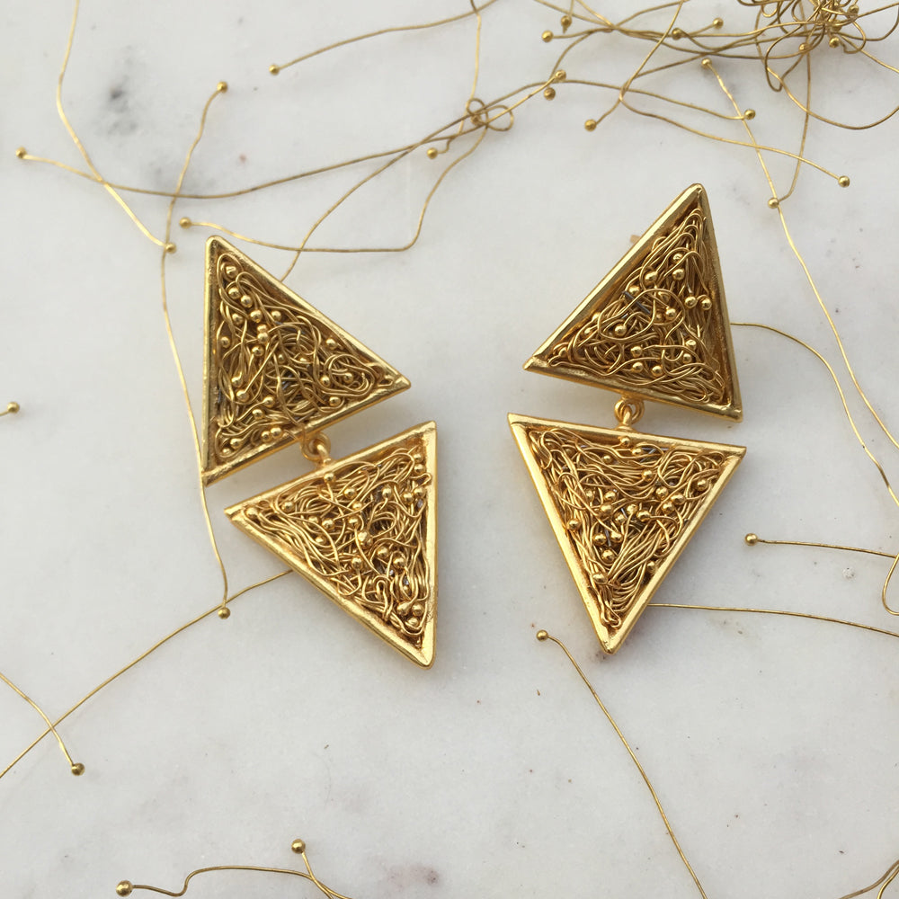 Cone Mesh Earrings