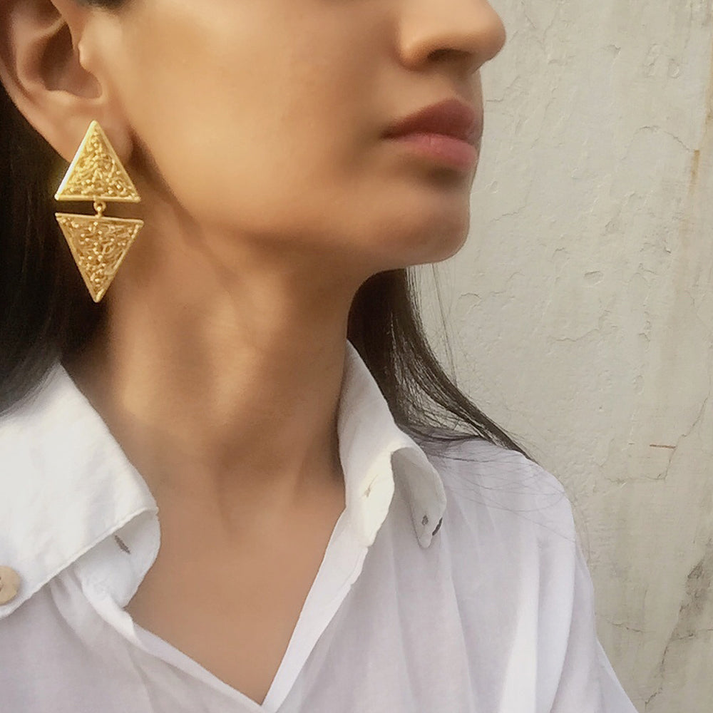 Cone Mesh Earrings