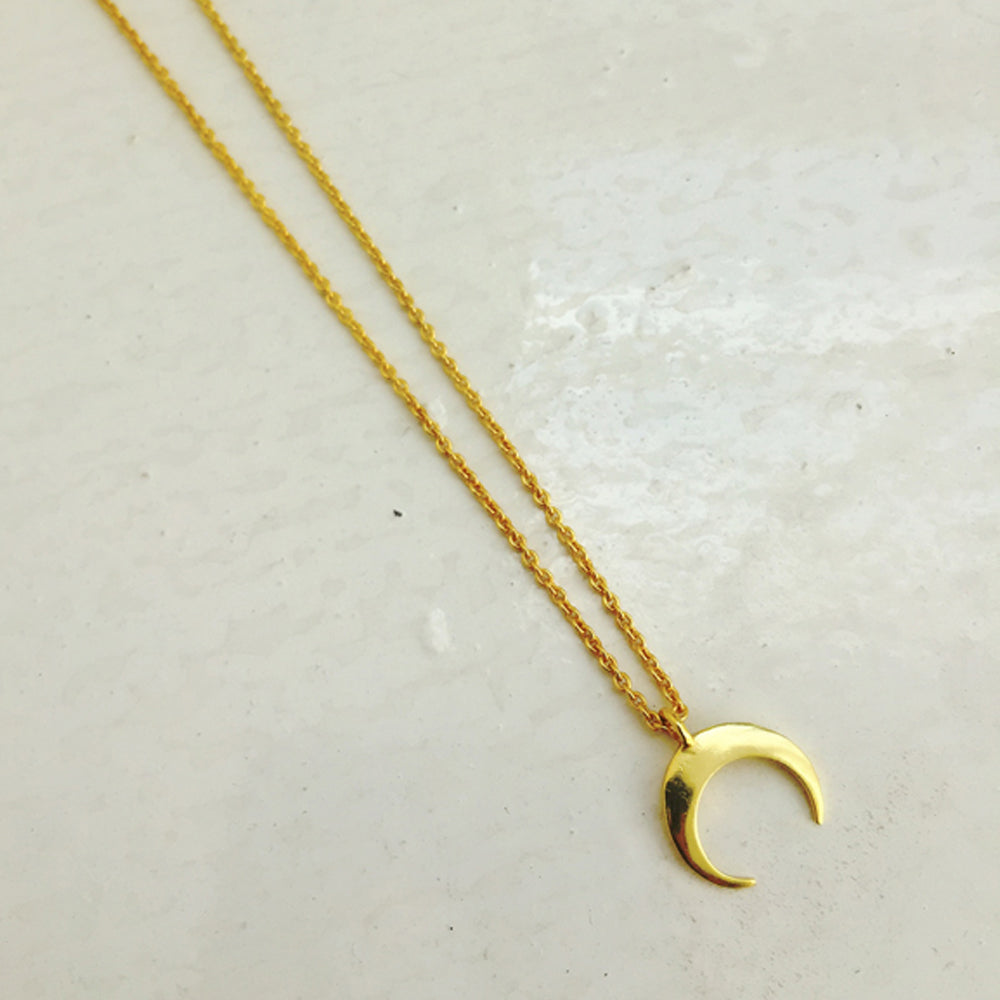 Jill Platner New Moon Necklace