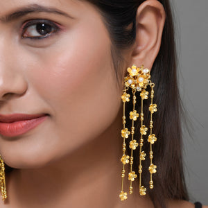 Detachable Floral Danglers