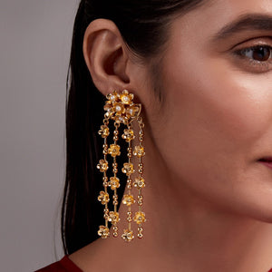 Detachable Floral Danglers