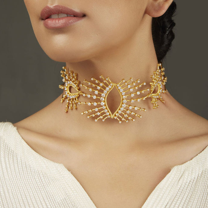 Disco Choker Necklace